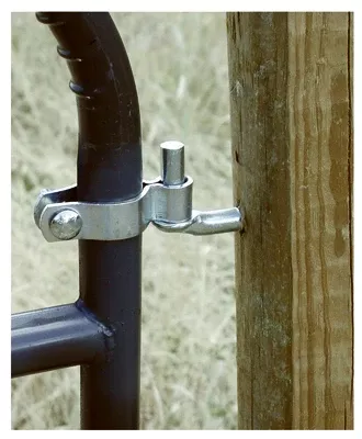 1-5/8" - 1-3/4" Round Tube Gate Hinge Kit Includes Upper & Lower Hin