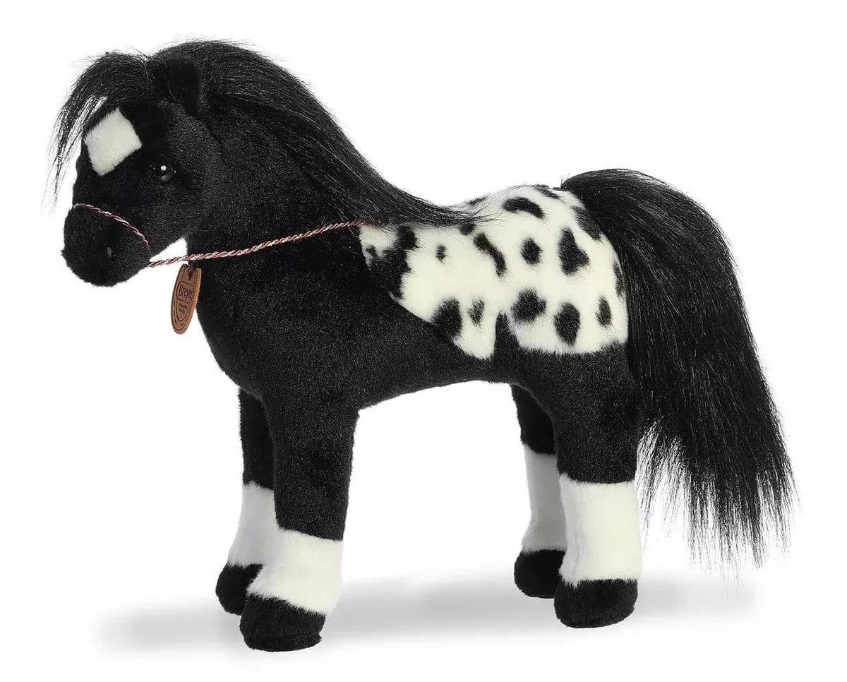 13" Black Appaloosa
