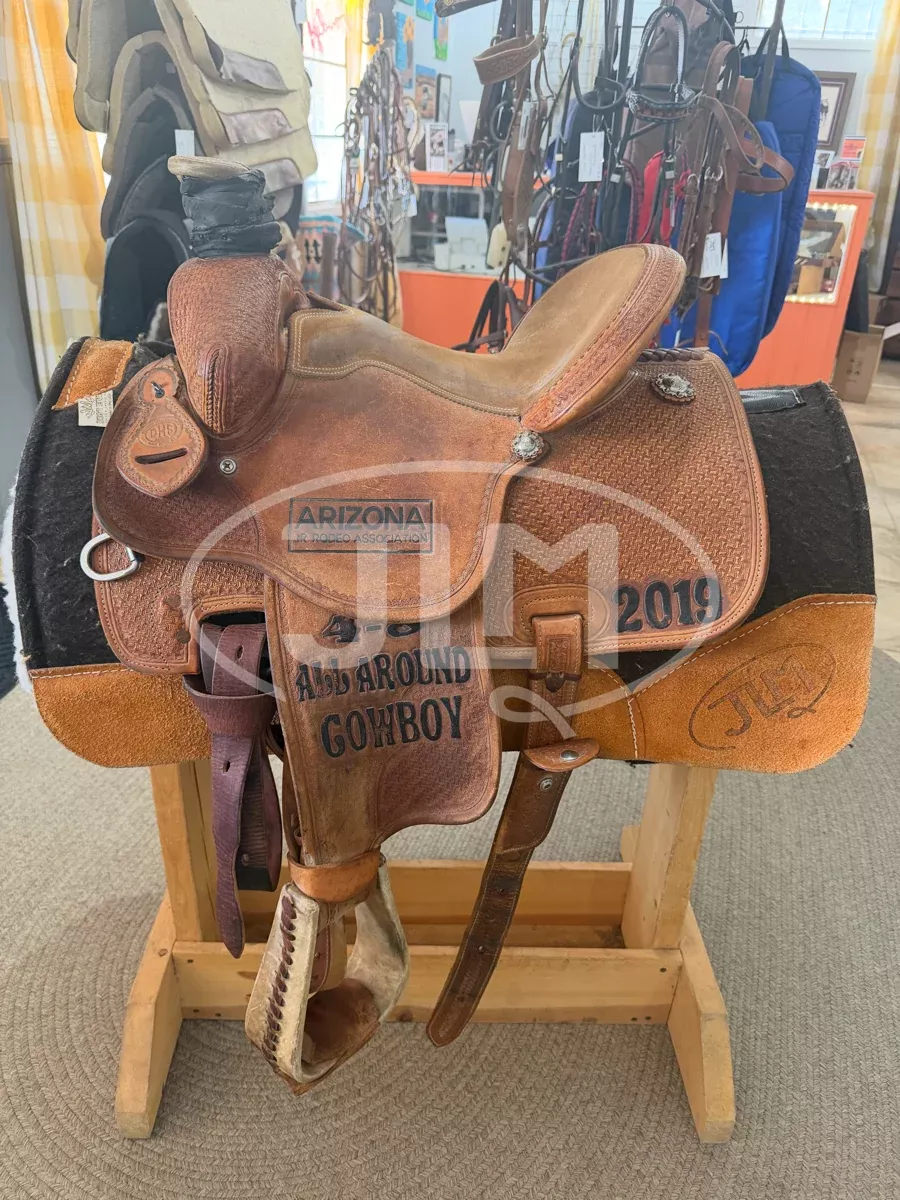13" DHS Team Roping All Around Saddle
