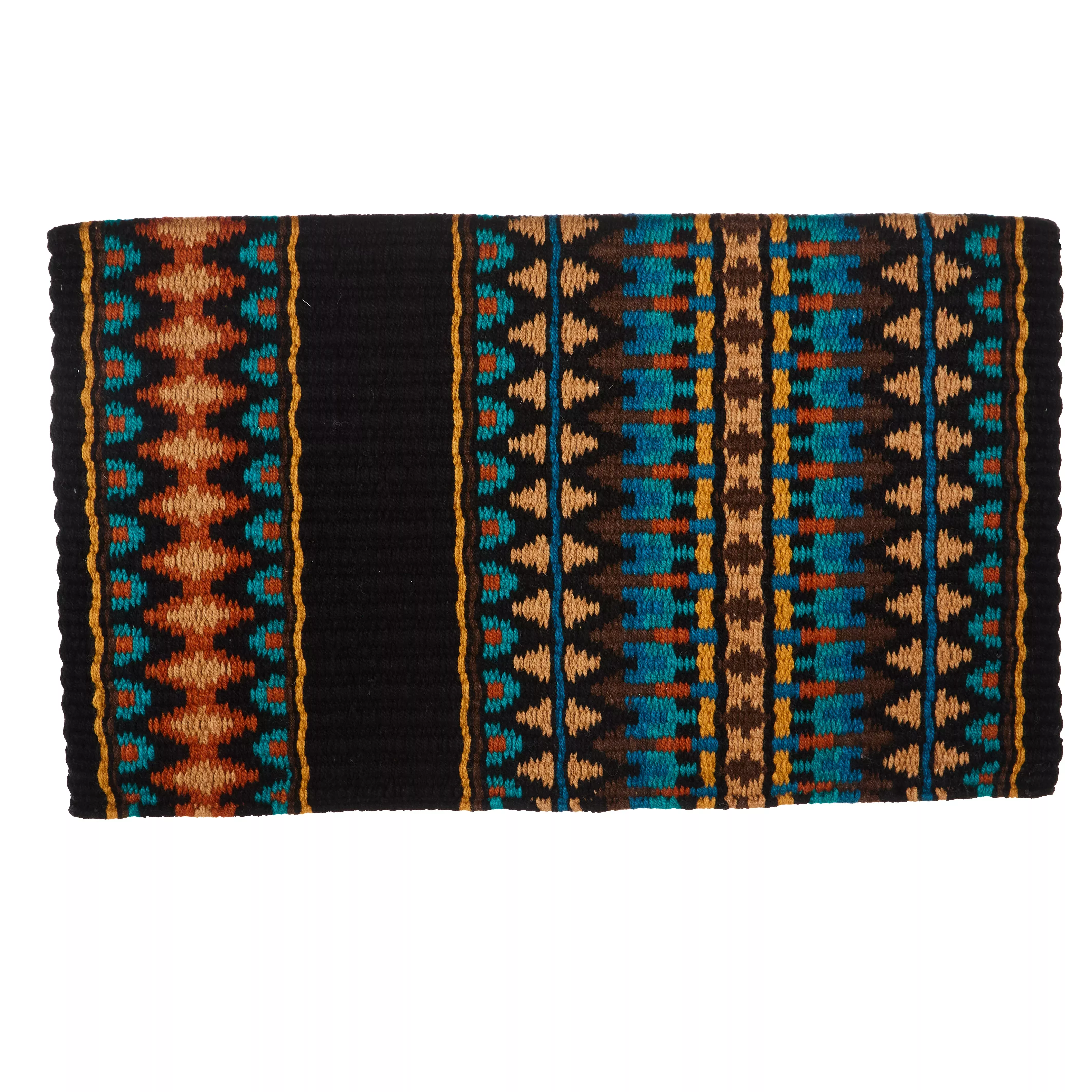 1313AA-63 Double Arrow 40X34 New Zealand Wool Saddle Blanket