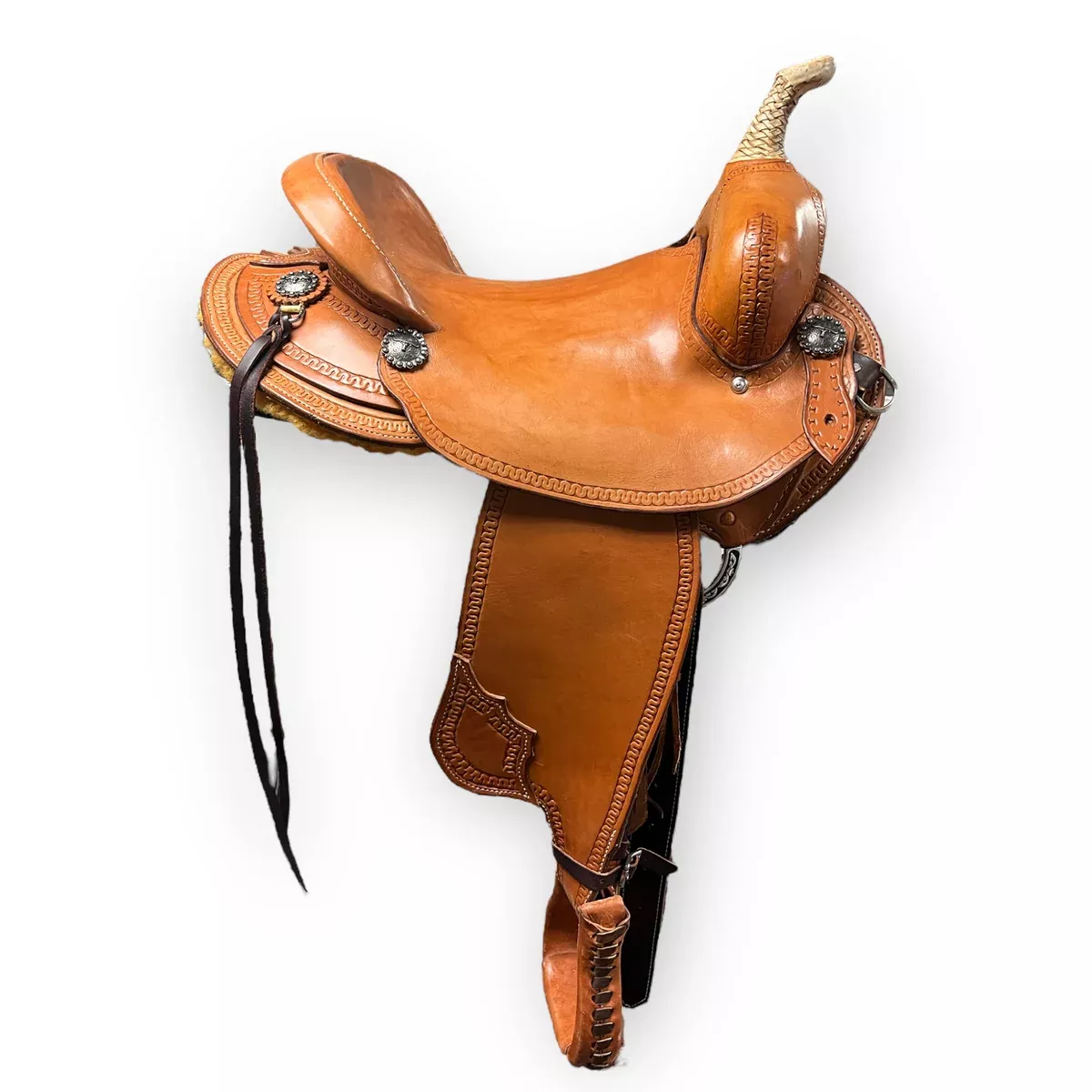 14.5" BARREL SADDLE BY DAN CHASE 6.75"