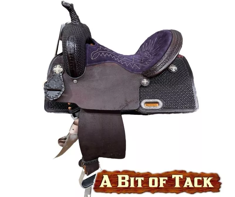 14.5" Circle Y Chrisley Barrel Saddle - Wide Fit