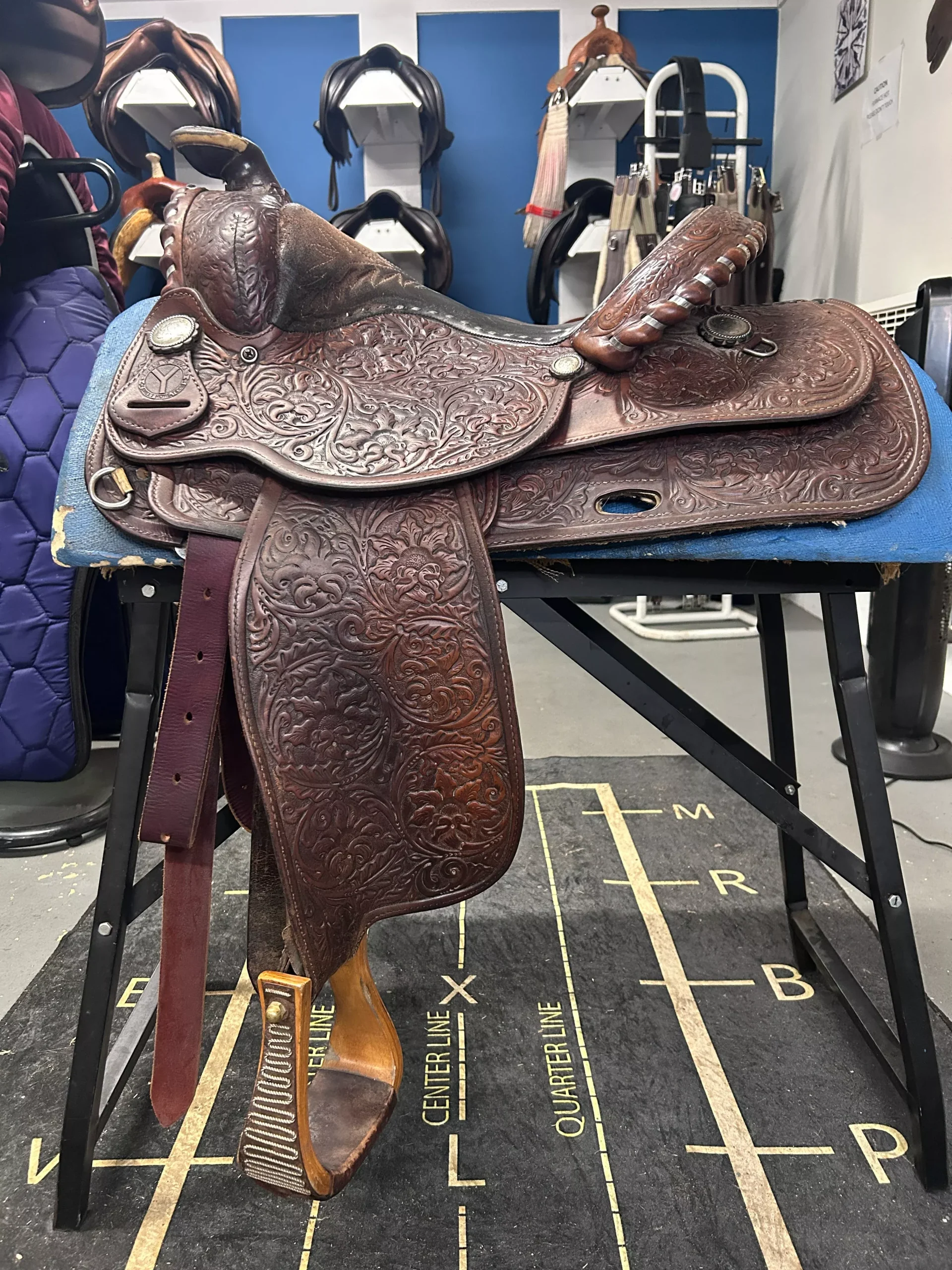 14.5" Circle Y Western Saddle