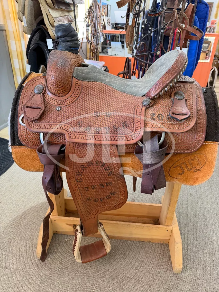 14.5" Corriente Team Roping SaddleS1121