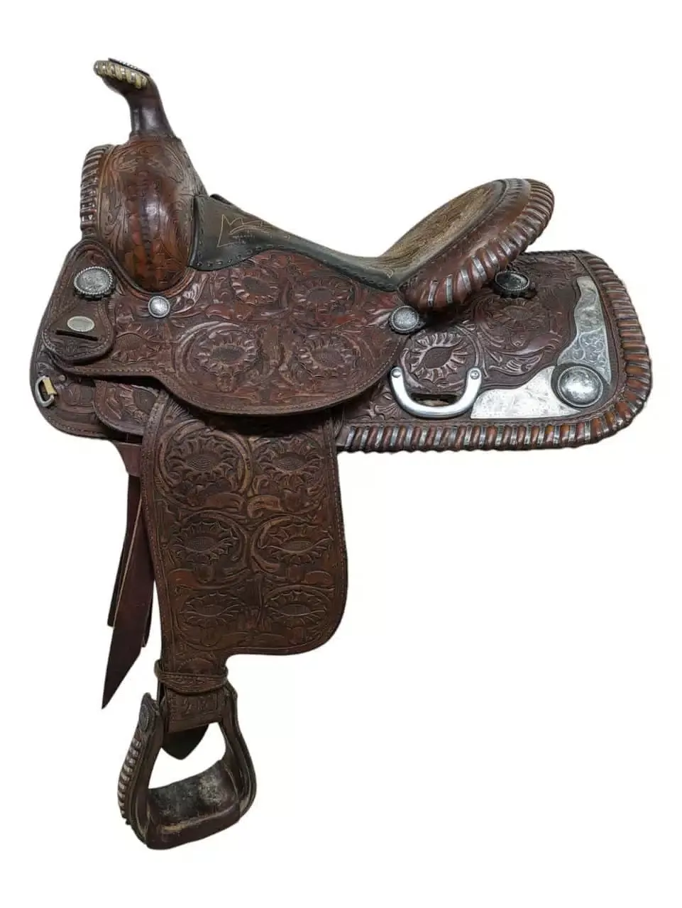 14.5″ Used Circle Y Western Supple leather western saddle