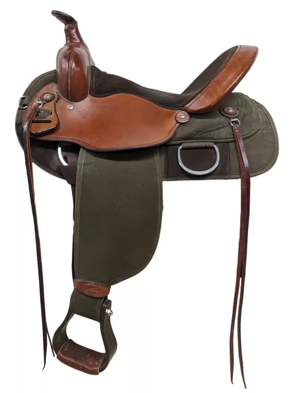 14.5″ Used Fabtron Western Trail Saddle 192-6485