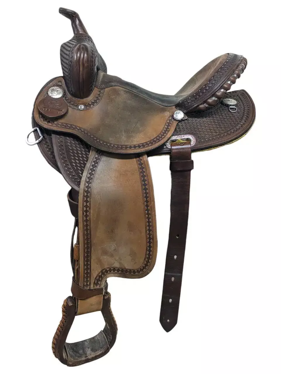 14.5″ Used Rocking R Western Wade Saddle 2-1157