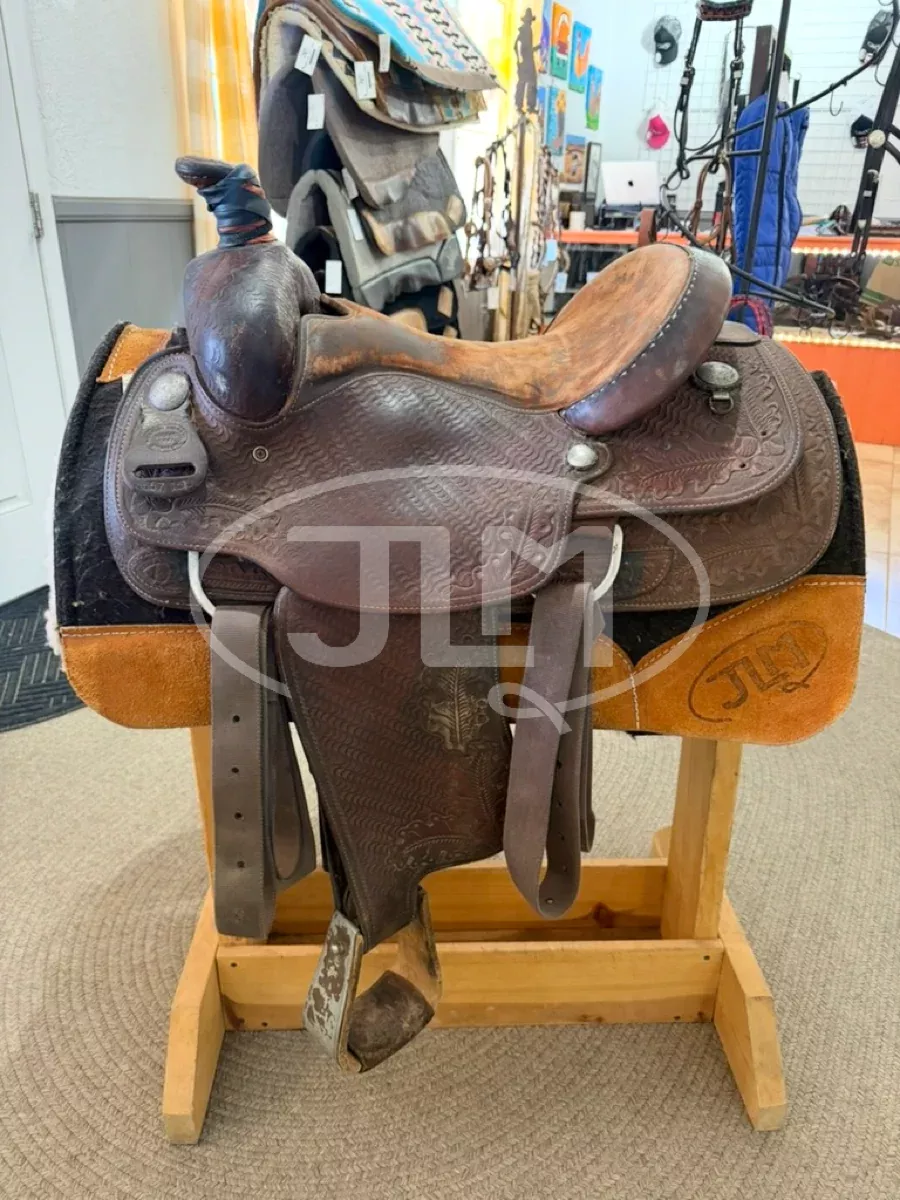 14.5" Western Heritage Team Roping Saddle