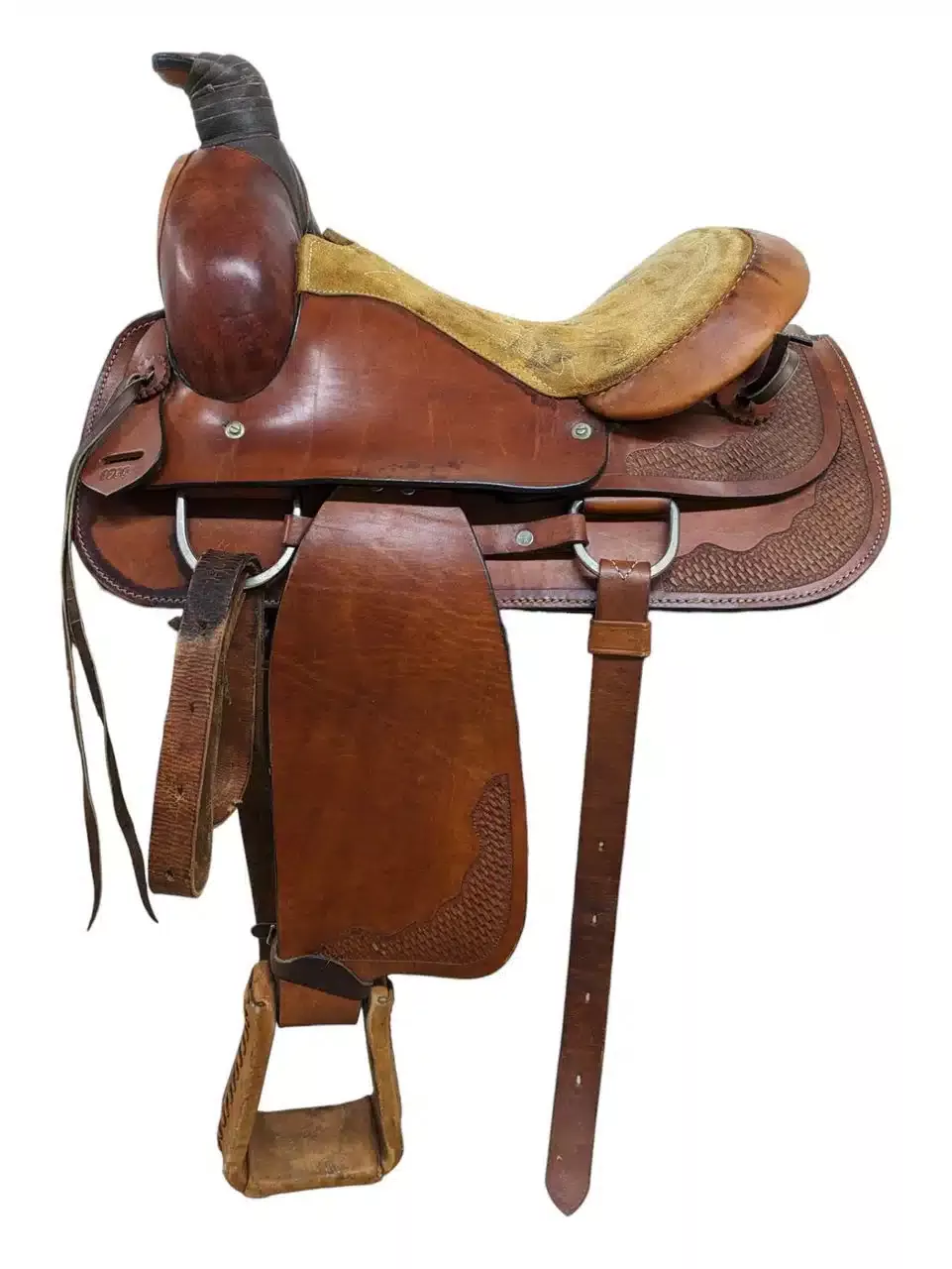 14 Inch Used Unbranded Western Ranch Saddle 782-6834