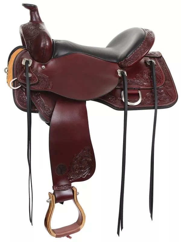 14" to 17" Circle Y Kinsley Flex2 Trail Saddle 1684