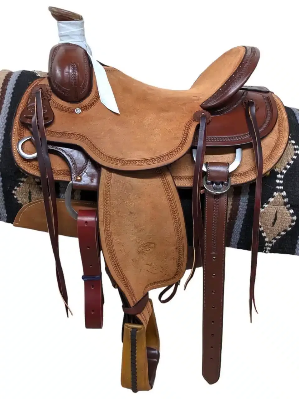15.5″ New Billy Cook Western Will James Ranch Saddle