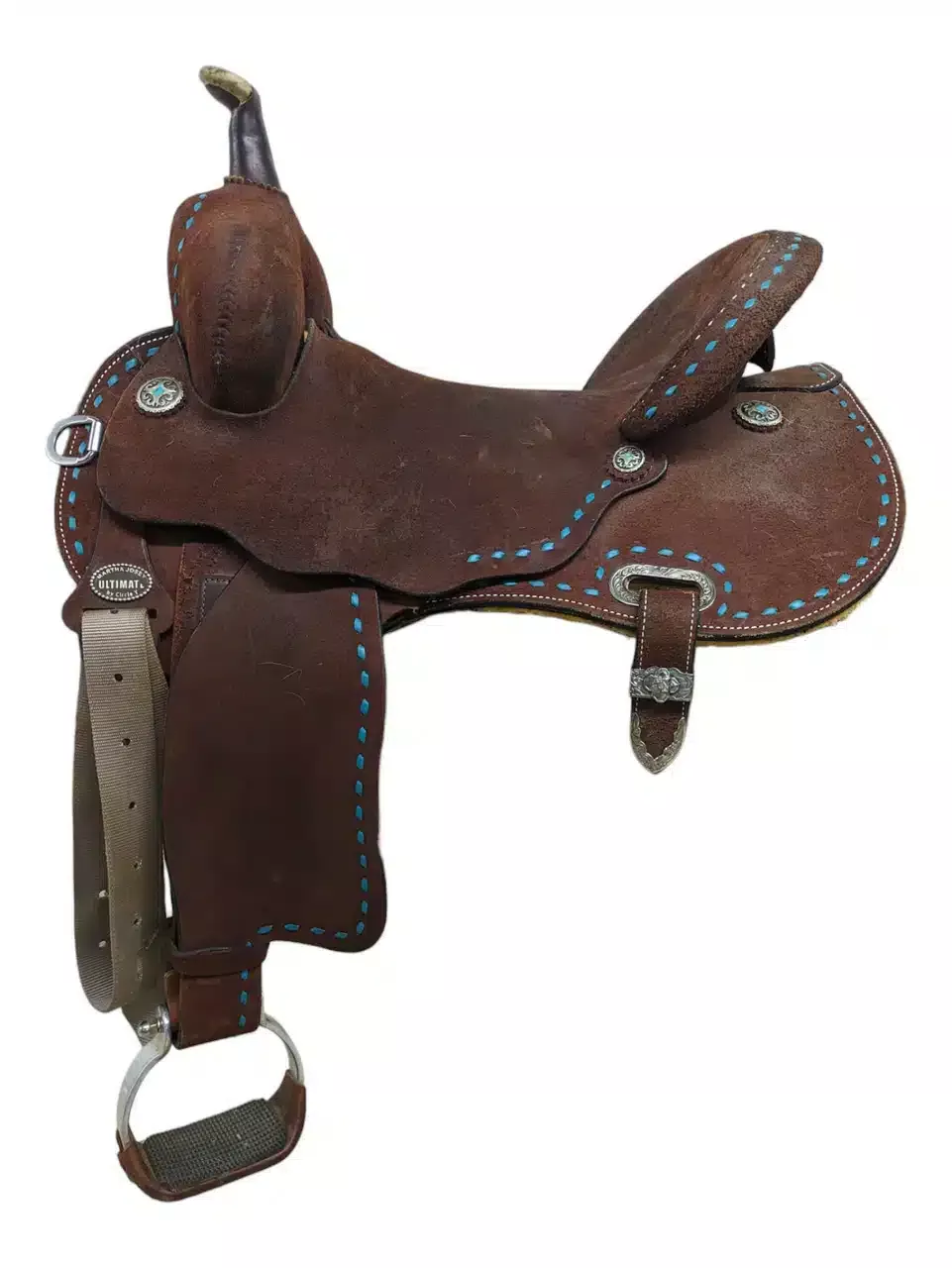 15.5″ Used Circle Y Martha Josey Western Barrel Racing Saddle 677-6764
