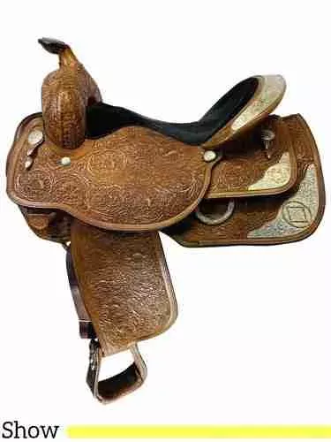 15.5Inch Used Circle Y Equitation Show Saddle 2925