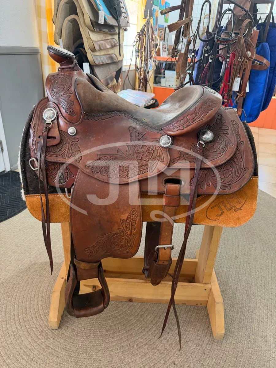 15" Broken Horn Western Saddle S1113
