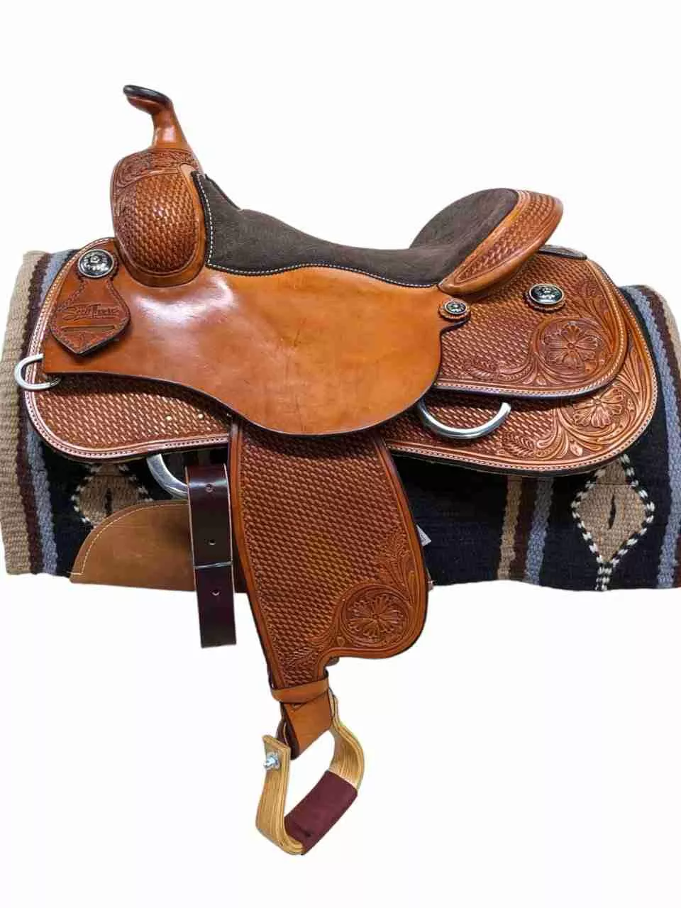 15″ New Scott Thomas Western Reining Saddle 1-1126