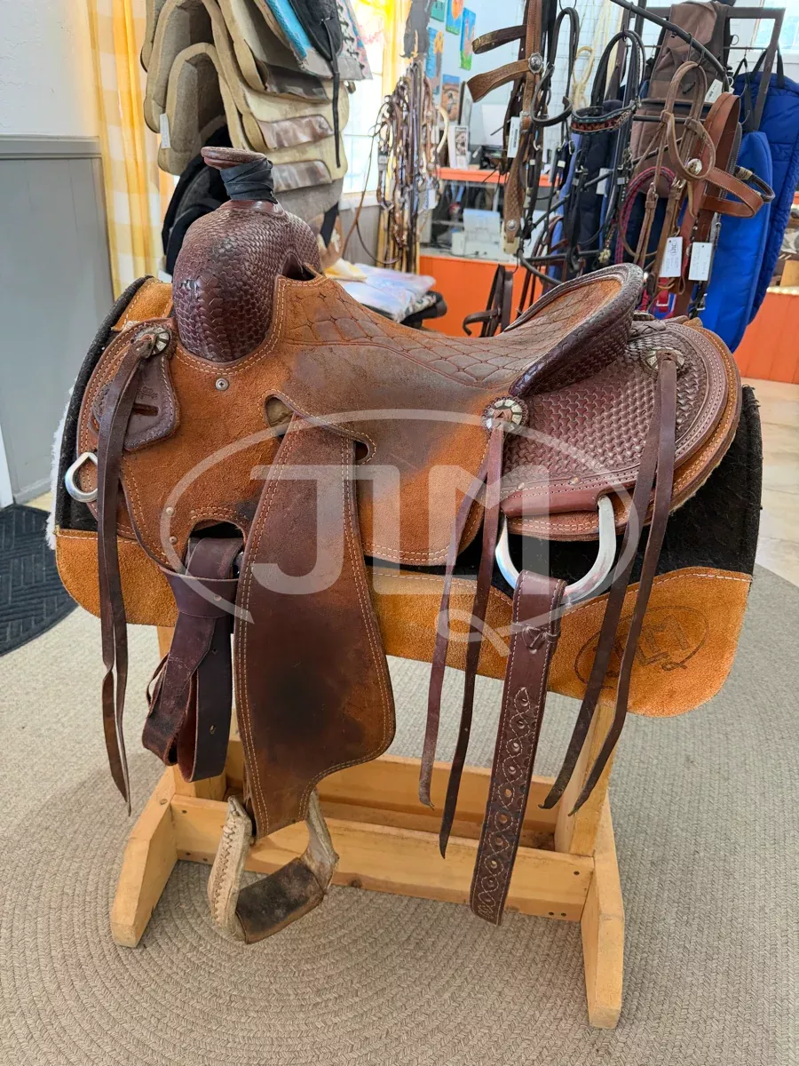 15" Robert Teskey Elite Strip Down Ranch Team Roper SaddleS1119