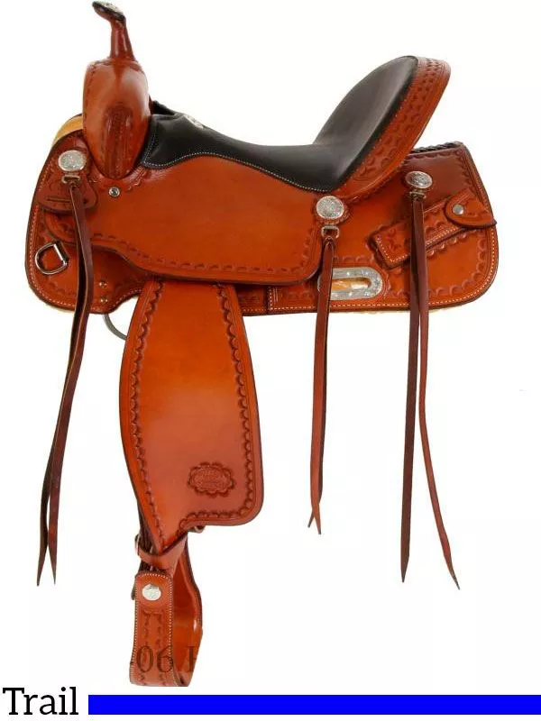 15" to 17" Billy Cook CJ Trail Saddle 1537