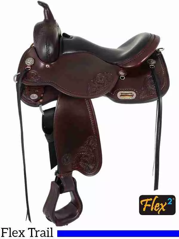 15″ to 17″ Circle Y Lady Trail Flex2 Saddle 5701