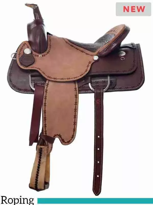 15″ to 17″ Dakota Roping Saddle 556