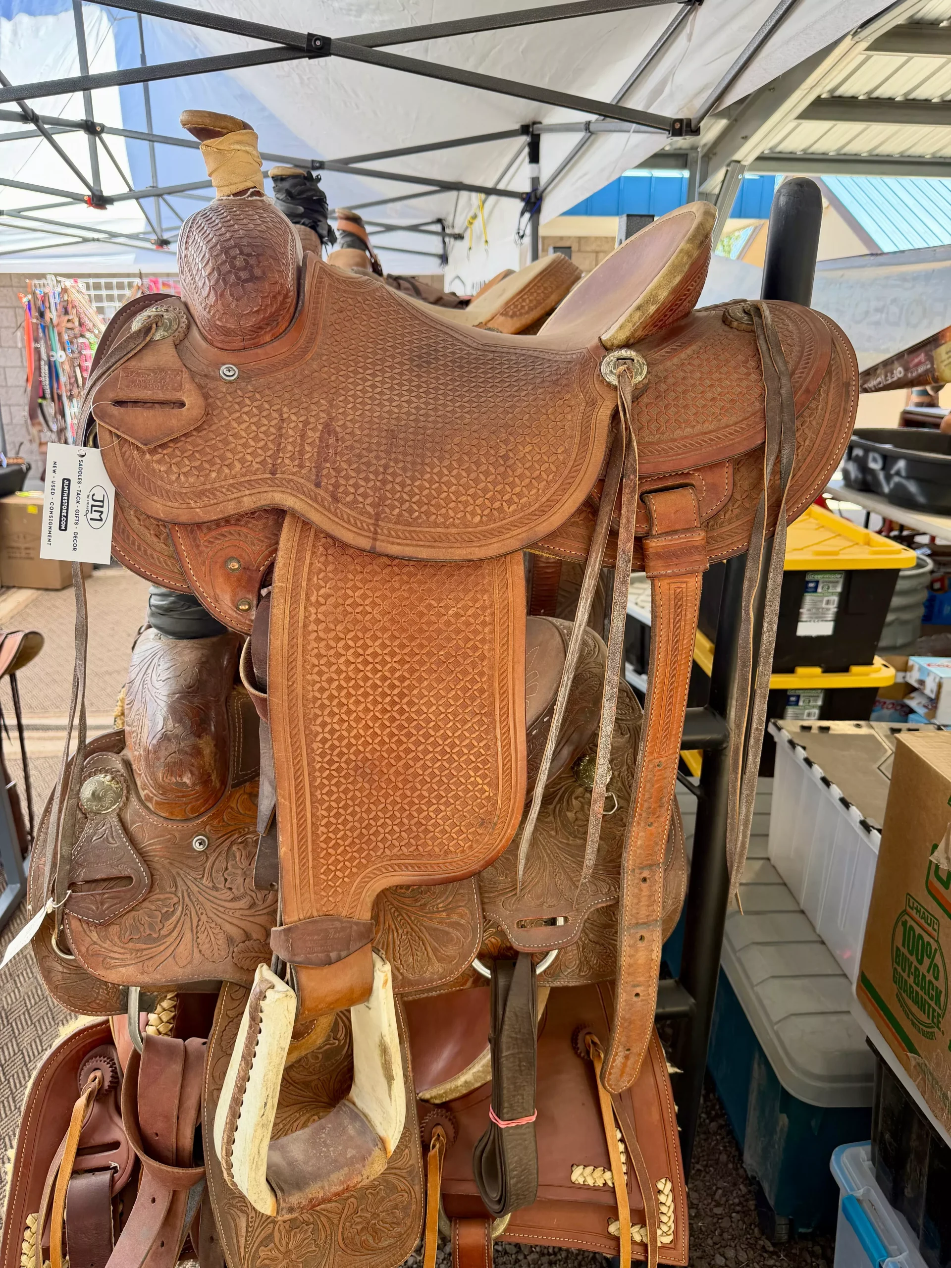 15” Trent Ward Ranch Saddle