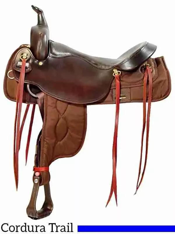 16″ 17.5″ B19Big Horn Draft Synthetic Saddle 296