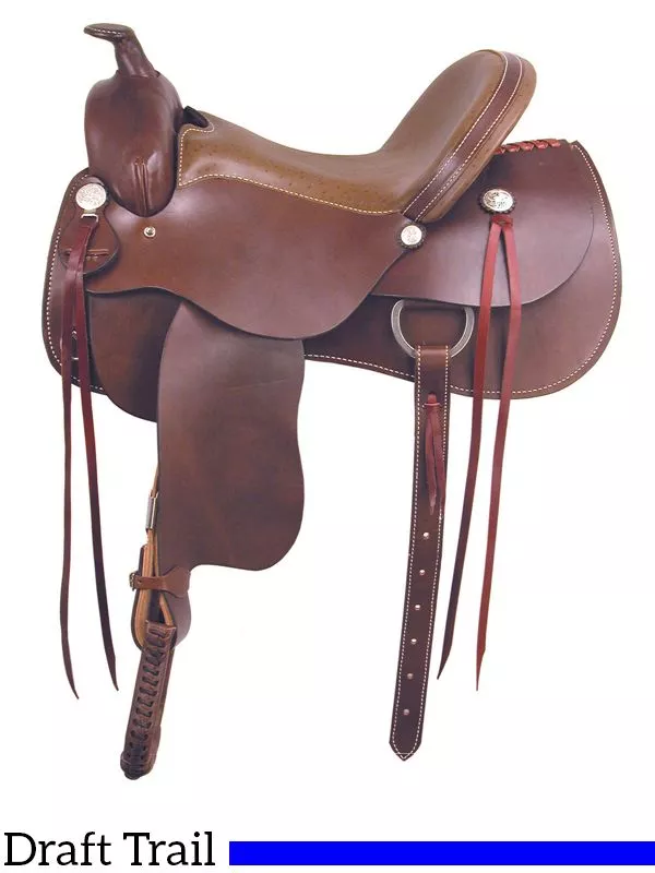 16″ 17″ American Saddlery The Draft Master Saddle 1550