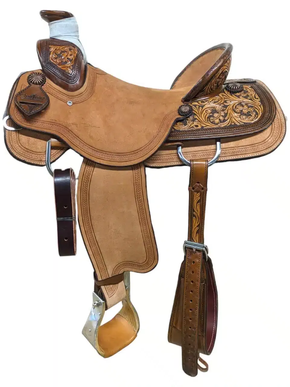 16.5″ New Scott Thomas Western Wade Saddle 1-1179
