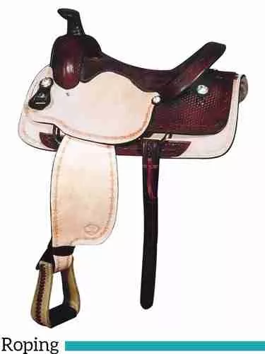 16″ Big Horn Roping Saddle 828R505