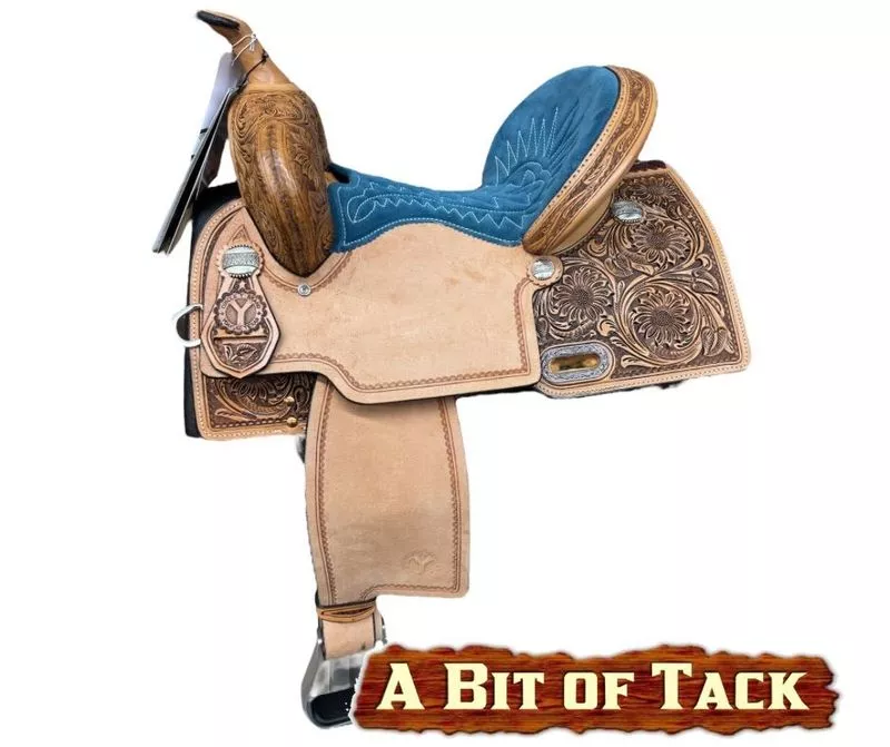 16" Circle Y Maisle Freedom Barrel Saddle - Wide Fit