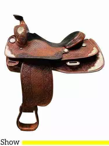 16 Inch Used Andy Hamilton Show Saddle