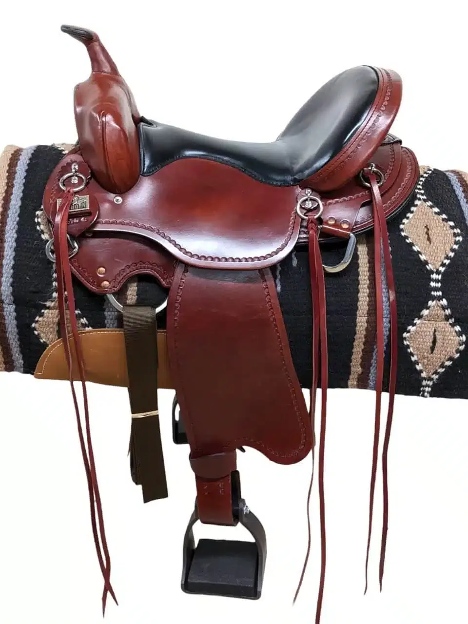 16″ New Big Horn Western Lite Trail Saddle