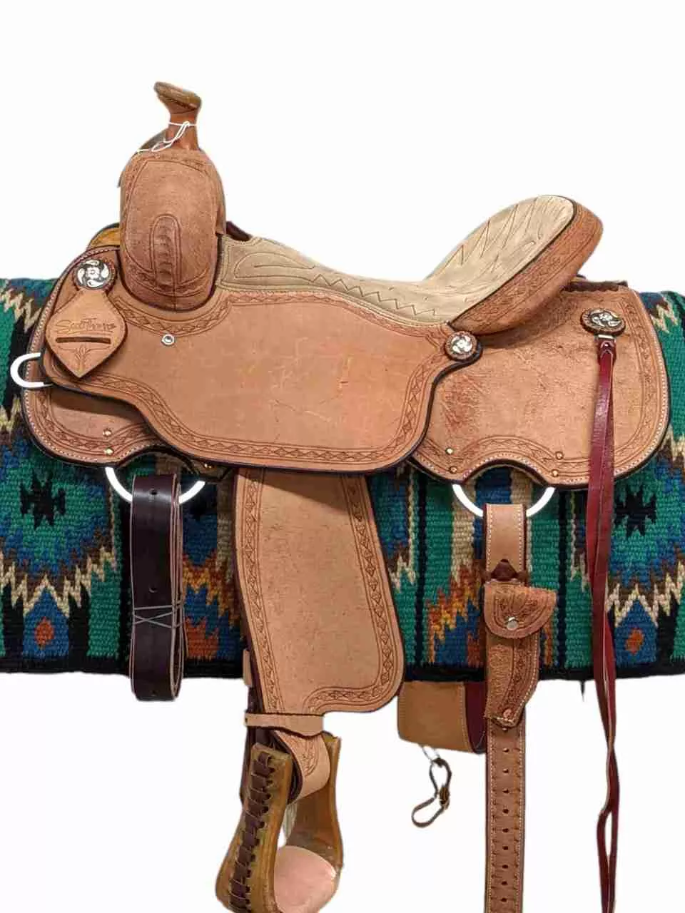 16″ New Scott Thomas Western All-Around Saddle AA 200
