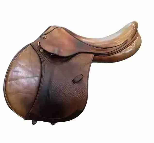 17″ M Toulouse Annice Adjustable Used Hunter/Jumper Saddle – H
