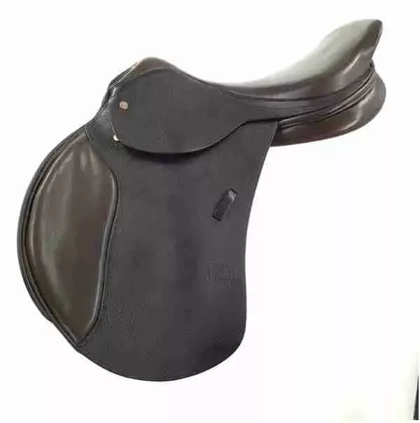 17″ True Brit Medium Narrow Tree Used Close Contact Saddle – C