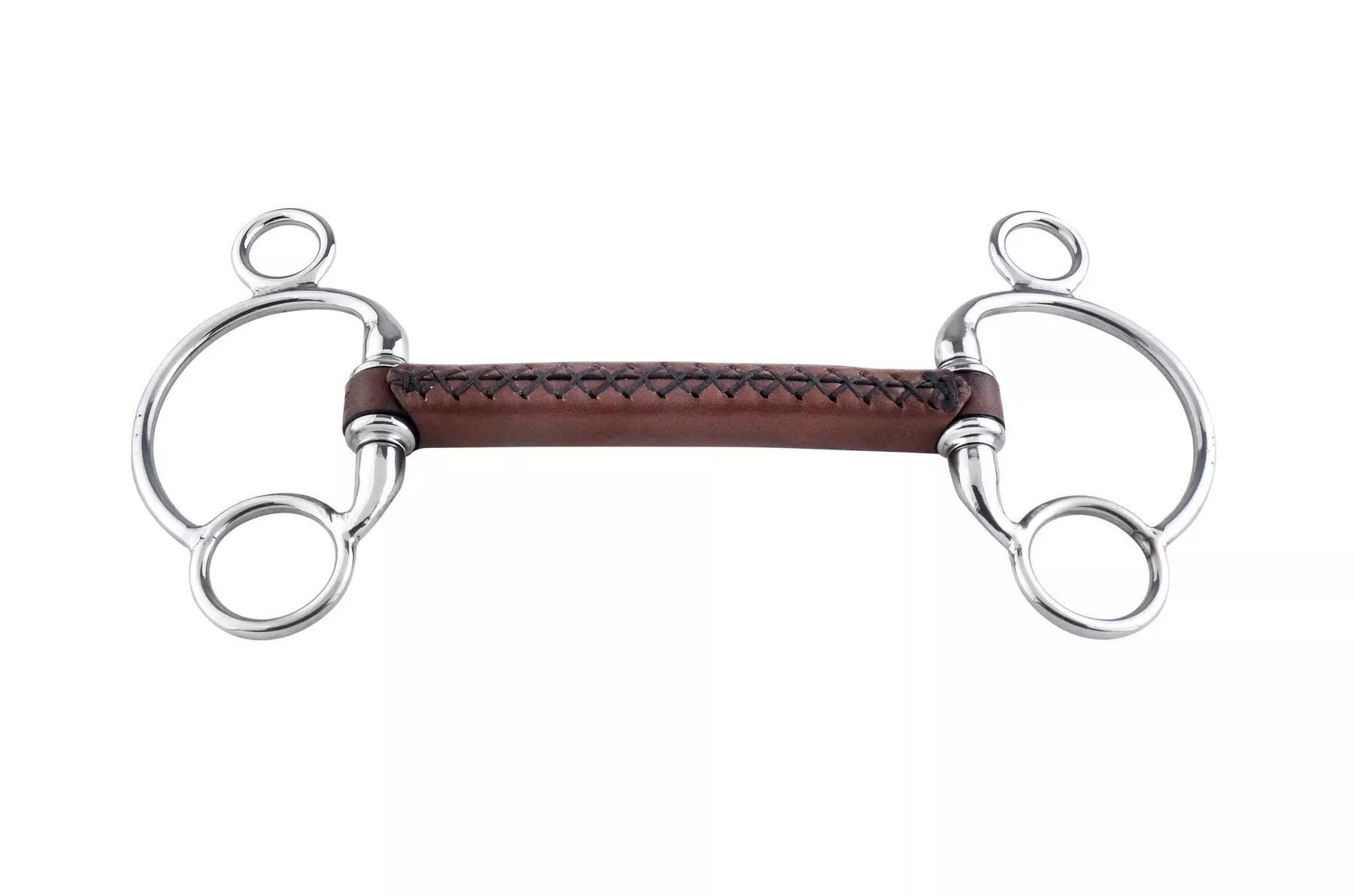 2.5 Eggbutt Leather Bit
