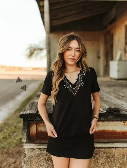 2 Fly Co Llano Tee Midnight
