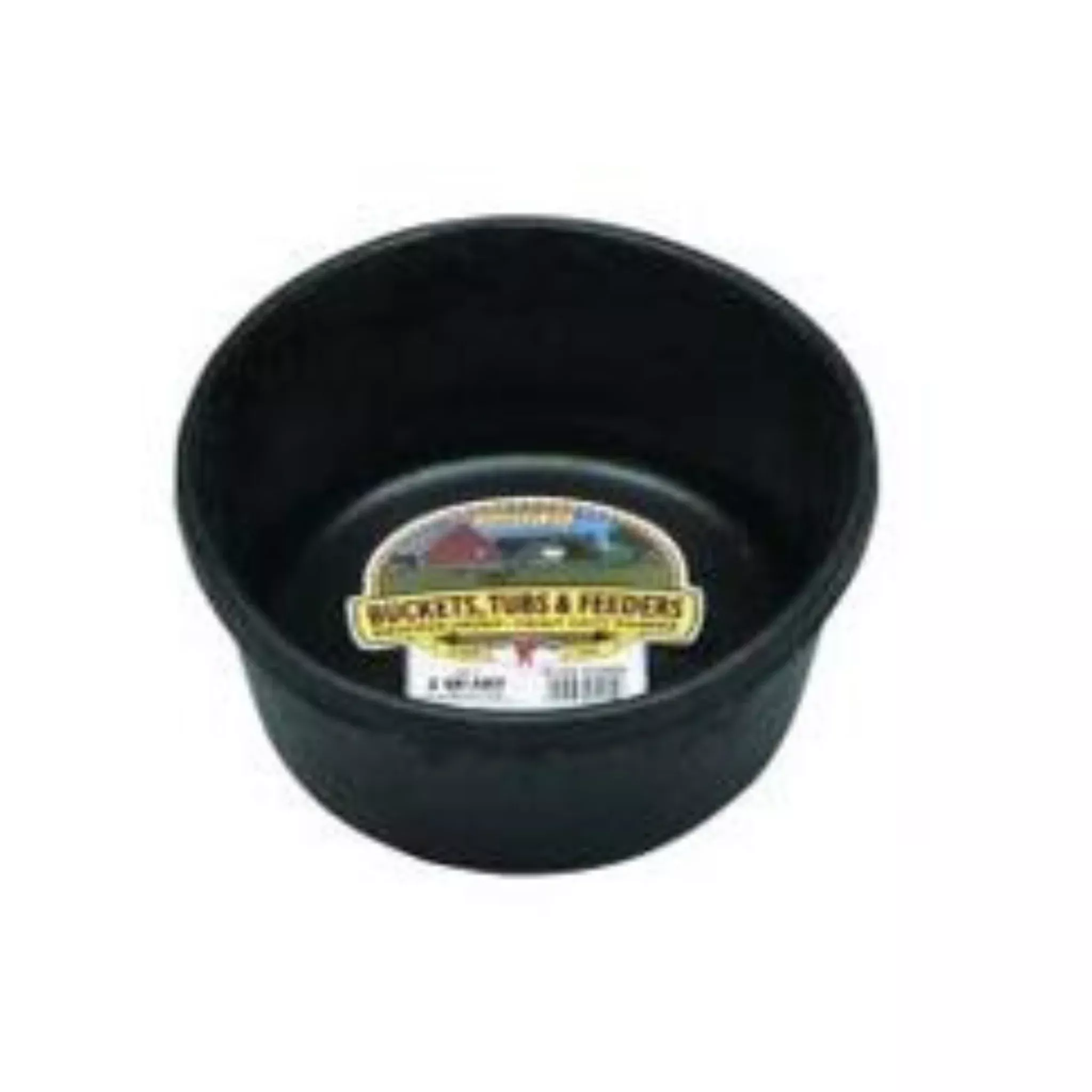 2 Quart Rubber Feed Pan