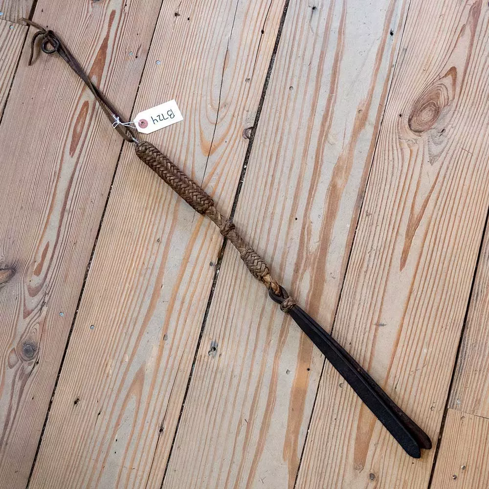 24" Vintage Rawhide Quirt