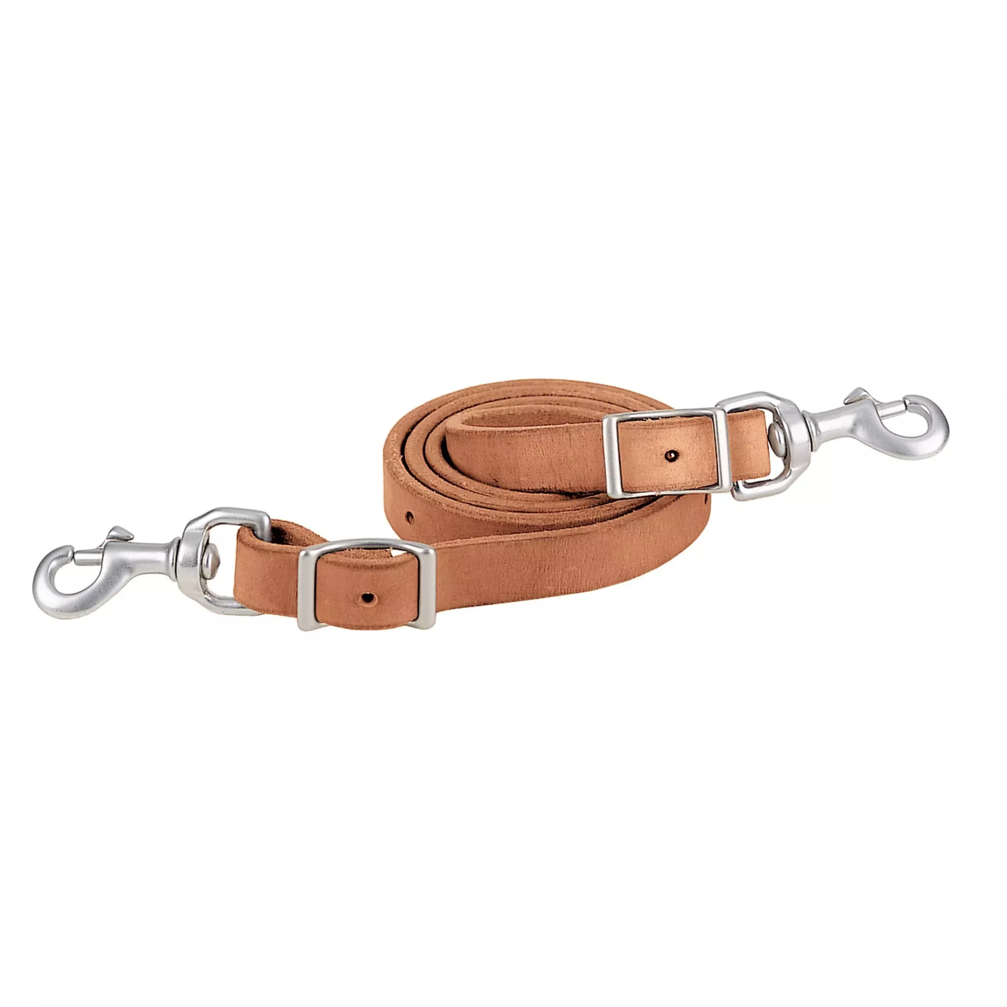 3/4" x 44" Hermann Oak Harness Leather Double Adjustable Tie Down Strap