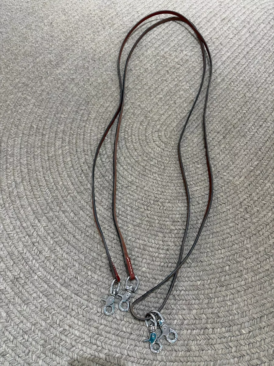3/8" Leather Draw Reins RN1176