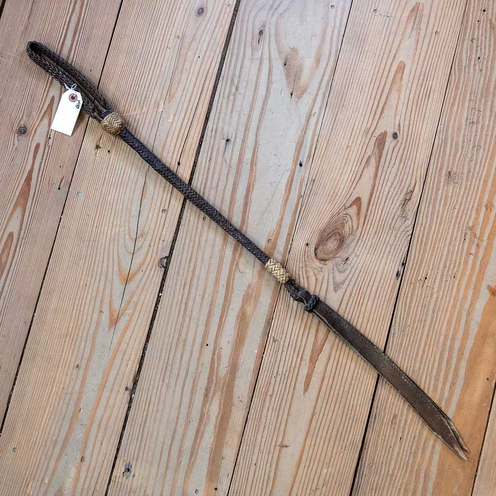 31" Black Rawhide Quirt