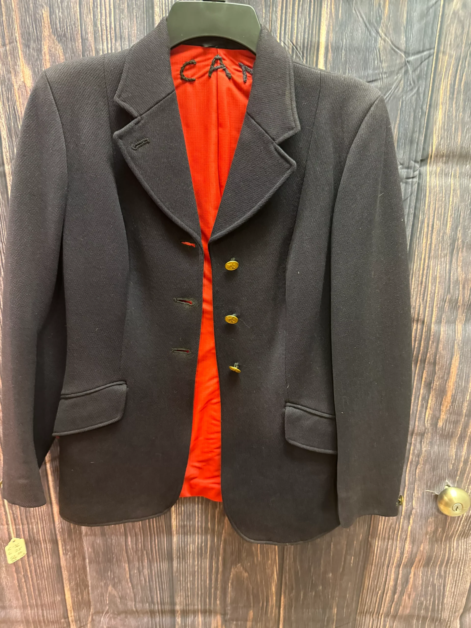36" Harry Hall Dark Navy Hunt Coat
