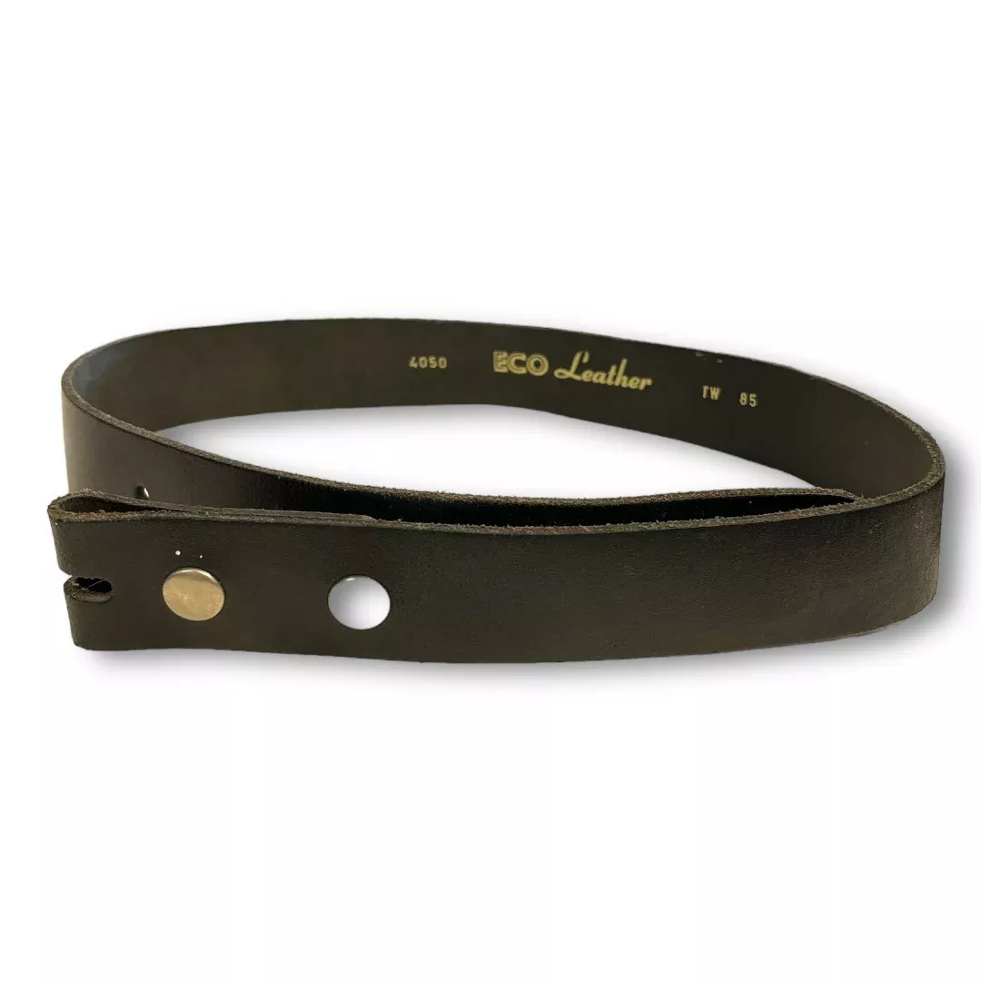 4050 ECO Black Leather Belt TW 85