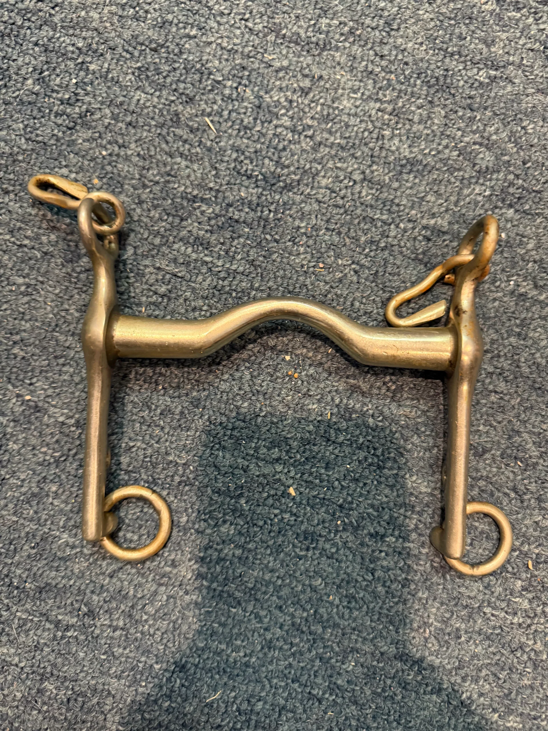 5.25" low port Pelham bit