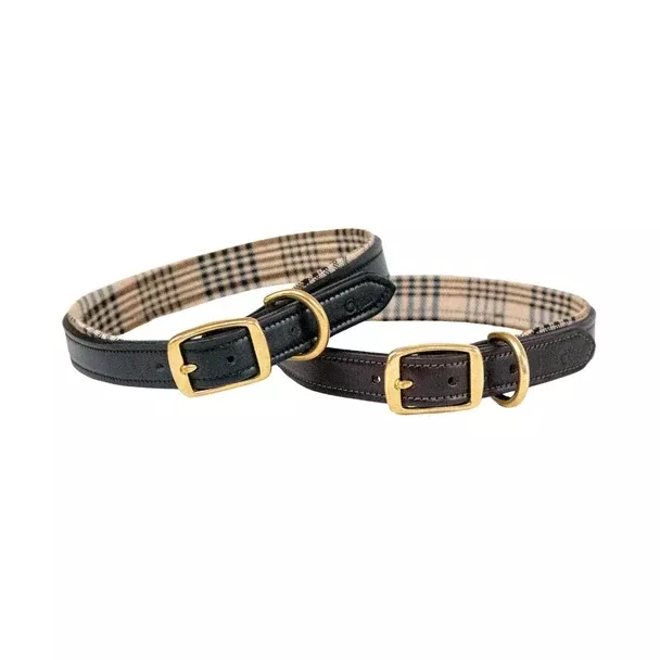 5/A Baker Leather Dog Collar
