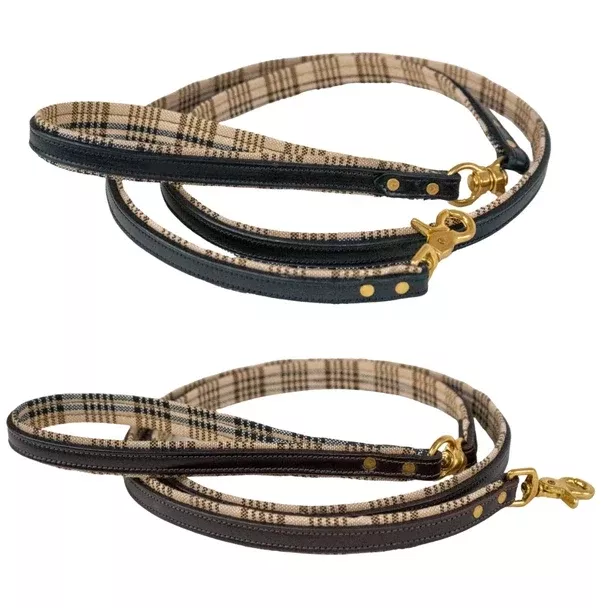 5/A Baker Leather Dog Leash 5/8"