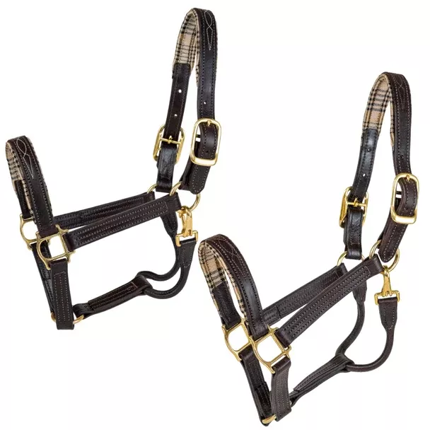 5/A Baker Signature Leather Halter