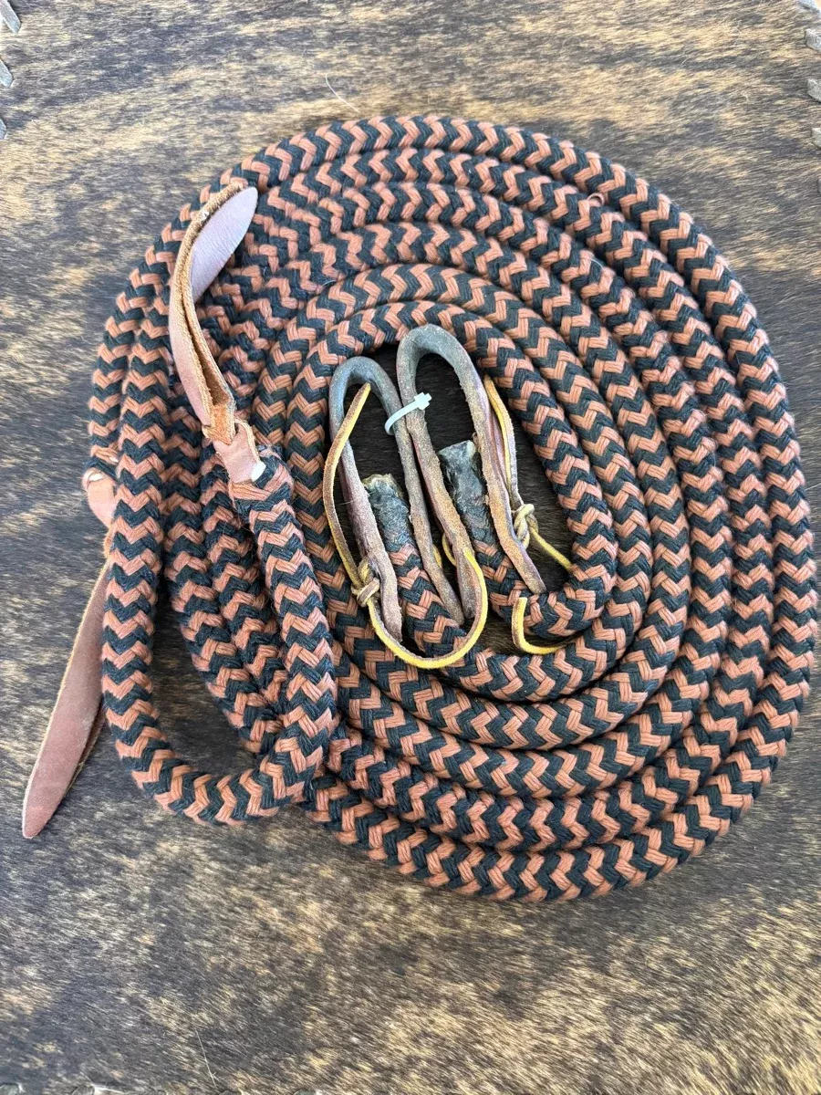 6 ft Braided Split Reins RN1213