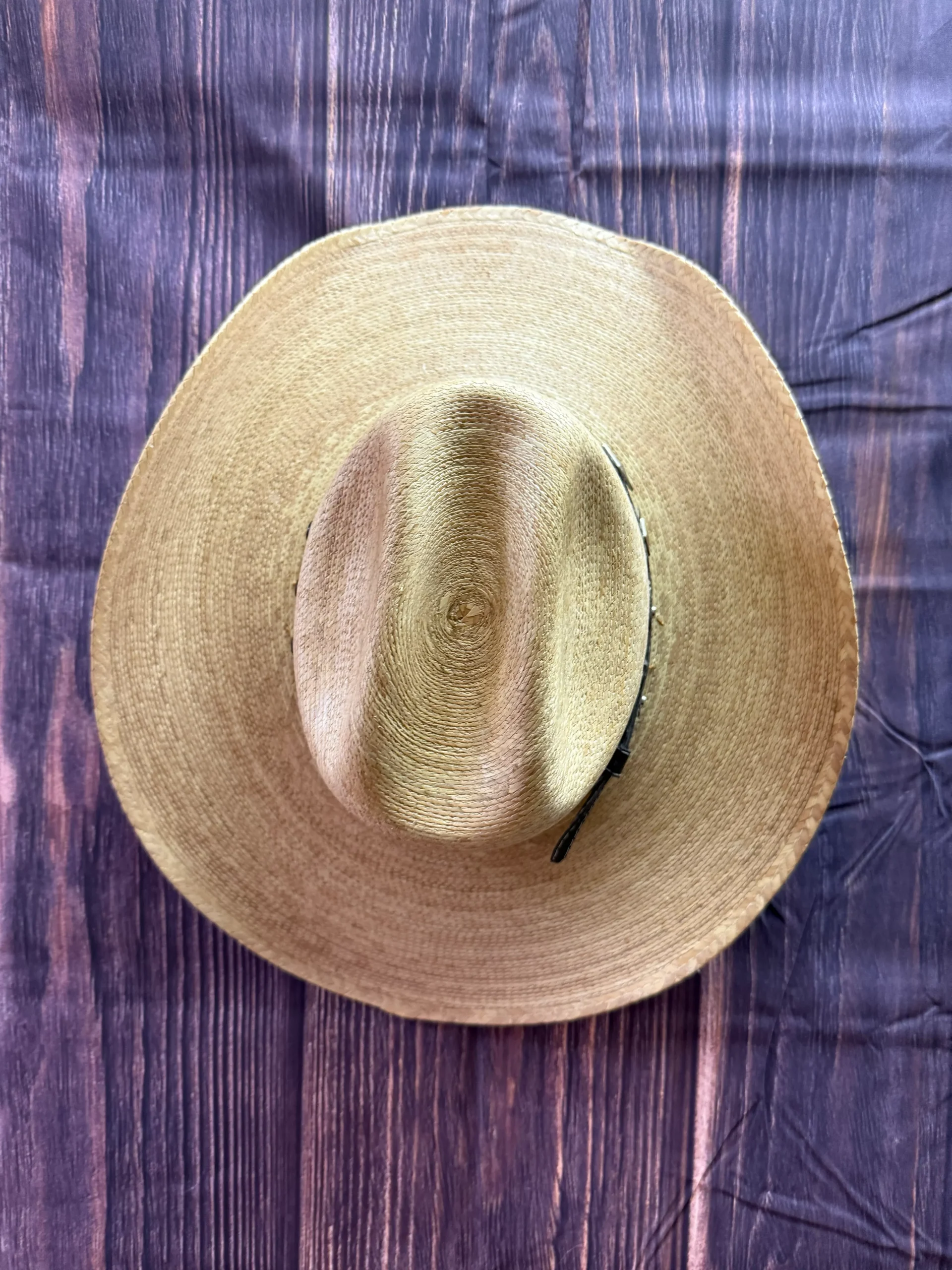 7.25" Atwood Western Hat Cream / Straw