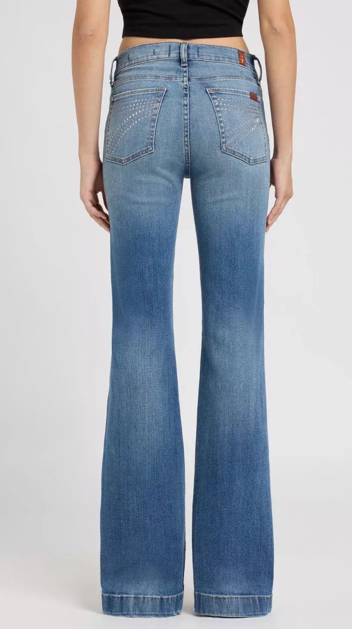 7 For All Mankind Dojo Slim Illusion- Faded Echo
